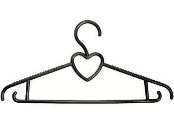 Вешалка пластиковая для верхней одежды 41 см цветная сердечко ELFE 92932 купить в Нефтеюганске