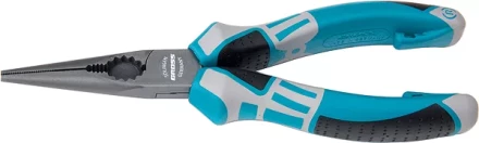 Длинногубцы прямые 170 мм  трехкомпонентные рукоятки GROSS 17170 купить в Нефтеюганске