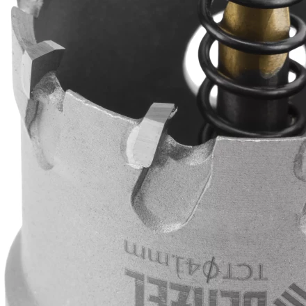 Коронка по металлу твердосплавная, 41 мм Denzel 724013 купить в Нефтеюганске