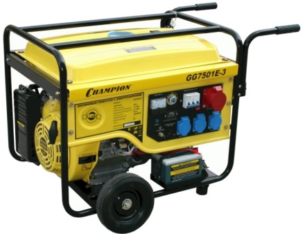 Генератор бензиновый CHAMPION GG7501E купить в Нефтеюганске