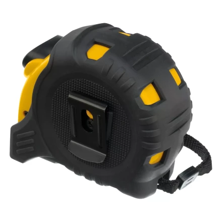 Рулетка Denzel 3м х 16мм, обрезиненный корпус, автоматическая фиксация, 31550 купить в Нефтеюганске