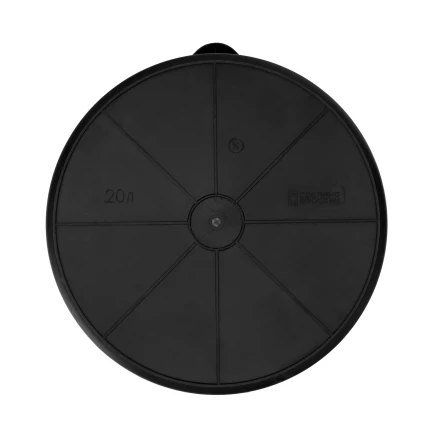 Ведро строительное пластмассовое Сибртех 81480, 20 л, высокопрочное с носиком купить в Нефтеюганске