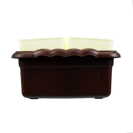 Набор для рассады Palisad 643451, поддон 444х185х82 мм, 10 горшочков по 460 мл. с выдвижным дном купить в Нефтеюганске