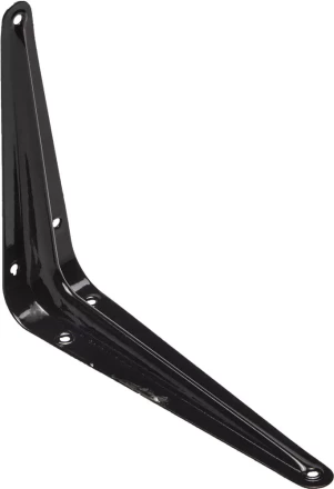 Уголок-кронштейн STAYER &quot;MASTER&quot;, 150х125мм, черный 37402-4 купить в Нефтеюганске