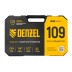 Набор инструментов Denzel 15814, 1/2&quot;, 1/4&quot;, CrV, S2, пластиковый кейс, 109 предметов купить в Нефтеюганске