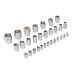 Набор инструментов Denzel 15814, 1/2&quot;, 1/4&quot;, CrV, S2, пластиковый кейс, 109 предметов купить в Нефтеюганске