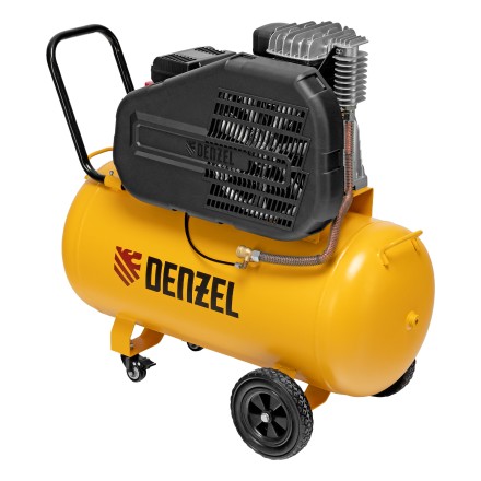 Компрессор воздушный рем. привод Denzel BCI 2200/100, 2,2 кВт, 100 литров, 420 л/мин купить в Нефтеюганске
