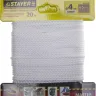 Шнур STAYER "MASTER" хозяйственно-бытовой, полипропиленовый, вязанный, с сердечником, белый, d 4, 20м 50410-04-020 купить в Нефтеюганске