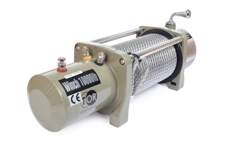 Лебедка автомобильная TOR ЛА S10000 г/п 4536 кг 28 м 12V 1141004 купить в Нефтеюганске