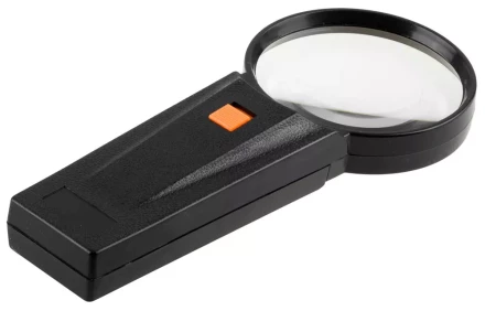 Лупа STAYER "STANDARD" с подсветкой, 3 кратное увеличение, диаметр линзы - 75мм 40522-75 купить в Нефтеюганске