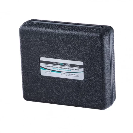 Набор головок ударных 6-гранных удлиненных для колесных дисков 17 19 21 мм 1/2" 3 предмета Stels 13953 купить в Нефтеюганске