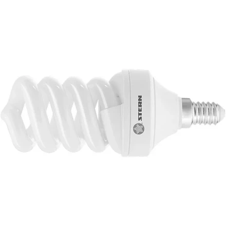 Лампа компактная люминесцентная спиральная 15 W 2700K E14 8000ч Stern 90923 купить в Нефтеюганске