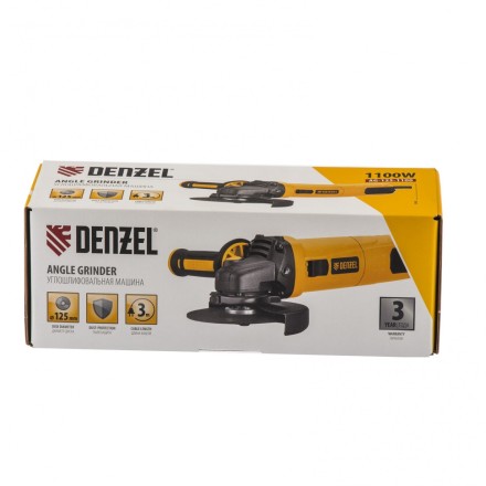 Угловая шлифмашина AG-125-1100 Denzel 26906 купить в Нефтеюганске