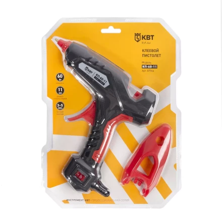 Пистолет клеевой КВТ КП-60-11 60 Вт, стержня 11 мм (87966) купить в Нефтеюганске