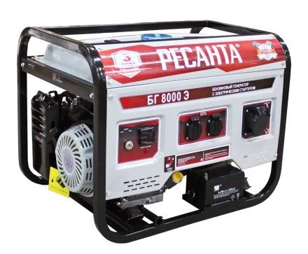 Бензогенератор  Ресанта БГ 8000 Э купить в Нефтеюганске