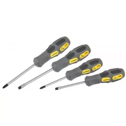 Набор STAYER Отвертки "MAX-GRIP", Cr-V, намагнич, 4 предмета 25839-H4 G