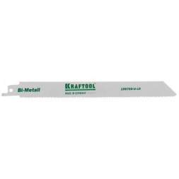 Полотно KRAFTOOL &quot;INDUSTRIE QUALITAT&quot;, S1122VF, для эл/ножовки, Bi-Metall, по металлу, дереву, шаг 1,8-2,5мм, 180мм 159705-U-18