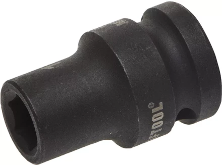 Торцовая головка KRAFTOOL &quot;INDUSTRIE QUALITAT&quot;ударная (1/2&quot;), FLANK, Cr-Mo, фосфатированная, 10 мм 27940-10_z01 купить в Нефтеюганске