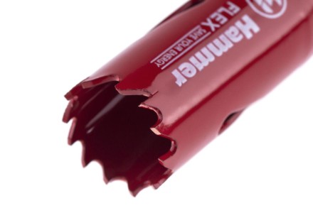 Коронка биметаллическая HAMMER Ф22х38мм 5/8&quot; BiMETALL (224-003) купить в Нефтеюганске