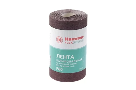 Лента шлифовальная в рулоне HAMMER Flex  216-012 купить в Нефтеюганске