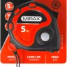 Рулетка MIRAX, 3 стопора, двухкомпонентный пластиковый корпус, 5мх19мм 34013-05-19 купить в Нефтеюганске