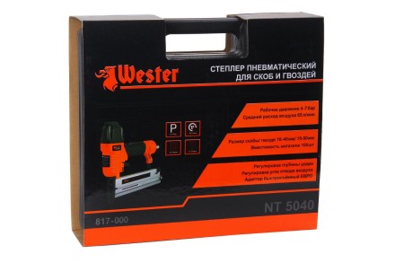 Степлер пневматический WESTER NT-5040 купить в Нефтеюганске
