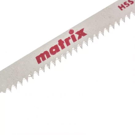 Полотна для электролобзика  по пластику 3 штукT101A 72 x 2 мм HSS Matrix 78232 купить в Нефтеюганске