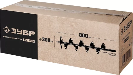 ЗУБР d 300 мм, грунт, шнек для мотобуров (7051-30) купить в Нефтеюганске
