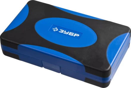 Набор ЗУБР &quot;ПРОФИ&quot;: Отвертка с двухкомп рукояткой, насадки и мини трещетка, 47 предм, пластиковый бокс 25283-H47 купить в Нефтеюганске