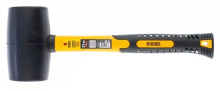 Киянка резиновая, 32 oz, черная резина, фибергласовая рукоятка// Denzel 7711194 купить в Нефтеюганске