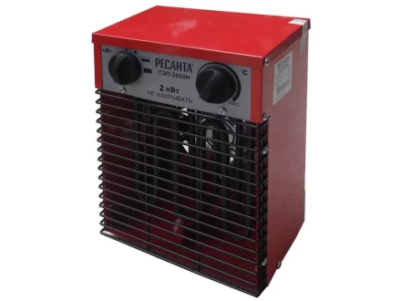 Тепловая пушка электрическая РЕСАНТА ТЭП-2000Н купить в Нефтеюганске