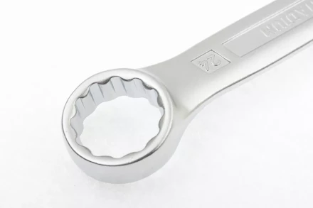 Ключ комбинированный 24 мм CrV холодный штамп GROSS 15142 купить в Нефтеюганске