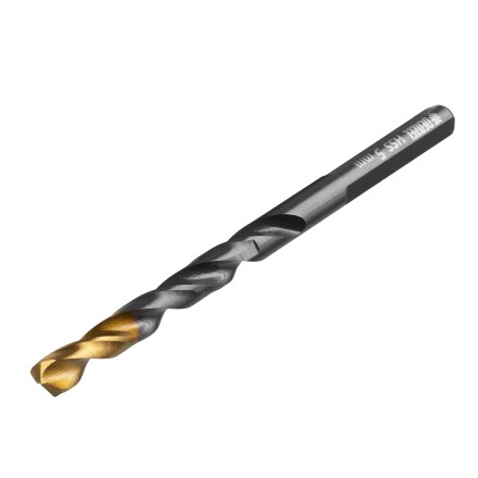 Набор сверл по металлу, 1,5-6,5 мм, HSS-Tin, Golden Tip, 13 шт Denzel 72318 купить в Нефтеюганске