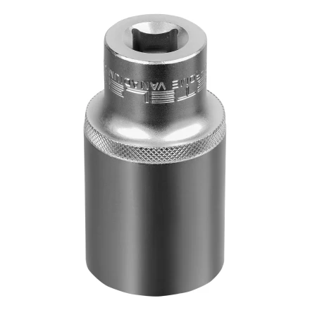 Головка торцевая удлиненная, 30 мм, шестигранная, CrV, под квадрат 1/2 Stels 13885 купить в Нефтеюганске