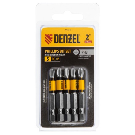 Бита PH3x50, 5 шт. Denzel 7711317 купить в Нефтеюганске