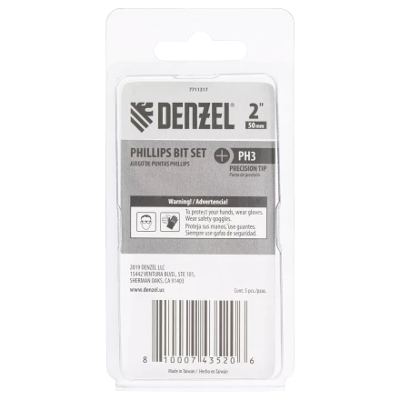Бита PH3x50, 5 шт. Denzel 7711317 купить в Нефтеюганске