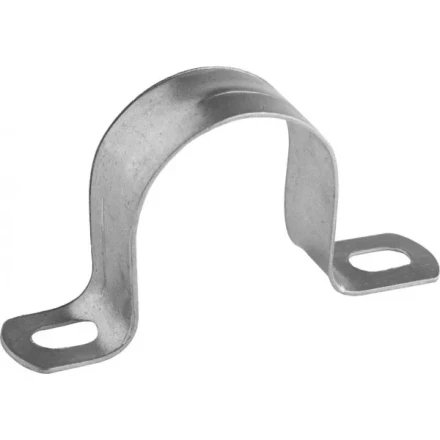 Скобы СВЕТОЗАР металлические D31мм, двухлапковые, для крепления металлорукава d=25мм, 50шт 60212-25-50 купить в Нефтеюганске