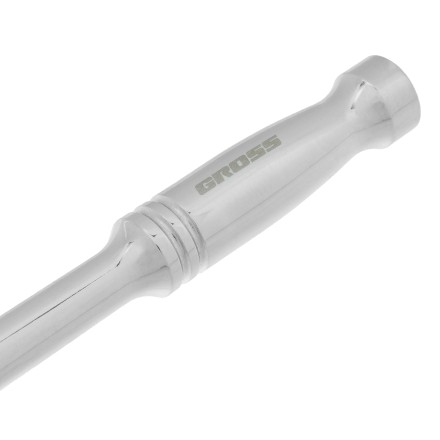 Ключ-трещотка 1/4&quot; Gross 14050, CrV, 120 зубьев, цельнометаллический, хром купить в Нефтеюганске