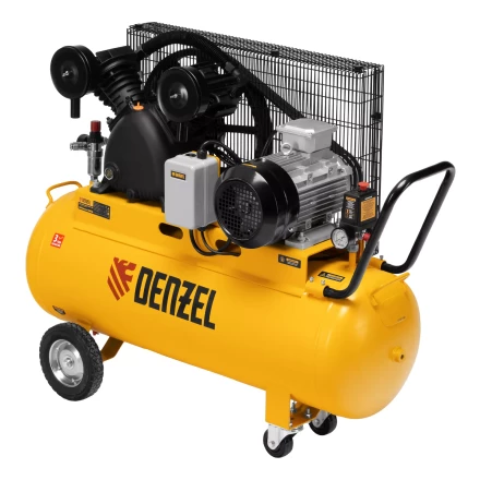 Компрессор воздушный рем. привод Denzel BCV 4000-T/100, 4,0 кВт, 100 литров, 690 л/мин купить в Нефтеюганске