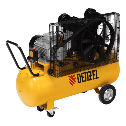 Компрессор воздушный рем. привод Denzel BCV 4000-T/100, 4,0 кВт, 100 литров, 690 л/мин купить в Нефтеюганске