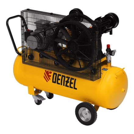 Компрессор воздушный рем. привод Denzel BCV 4000-T/100, 4,0 кВт, 100 литров, 690 л/мин купить в Нефтеюганске