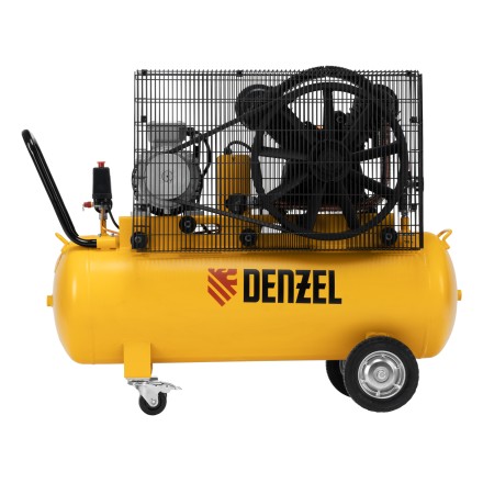 Компрессор воздушный рем. привод Denzel BCV 4000-T/100, 4,0 кВт, 100 литров, 690 л/мин купить в Нефтеюганске