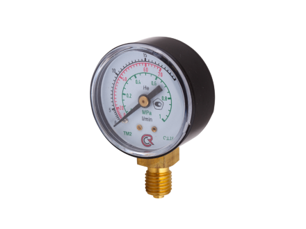 Манометр ТМ-210Р  0-70/20L/min 1,0MPa  M12х1,5 2,5 He  Сварог купить в Нефтеюганске