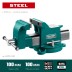 Тиски KRAFTOOL STEEL стальные 32701-100 купить в Нефтеюганске