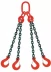 Строп цепной четырехветвевой 4СЦ 26.5 т L=2.5 м 8 кл с ОВ 26.5т купить в Нефтеюганске