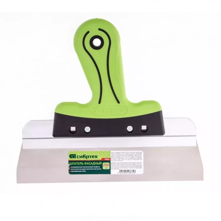 Шпатель фасадный нержавеющая сталь 250 мм, двухкомпонентная ручка  Сибртех 85582 купить в Нефтеюганске