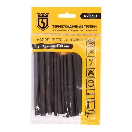 Набор термоусадочных трубок КВТ Квадро 12/3 (89783) купить в Нефтеюганске