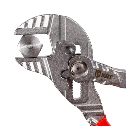 Клещи переставные — гаечный ключ КВТ 180 мм с кнопочной самофиксацией (82147) купить в Нефтеюганске