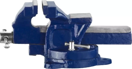 Тиски DEXX слесарные с поворотными механизмом, 150мм 32470-150 купить в Нефтеюганске