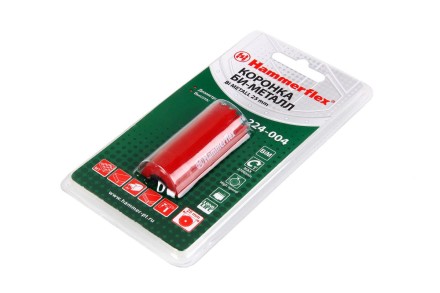 Коронка биметаллическая HAMMER Ф25х38мм 5/8&quot; BiMETALL (224-004) купить в Нефтеюганске